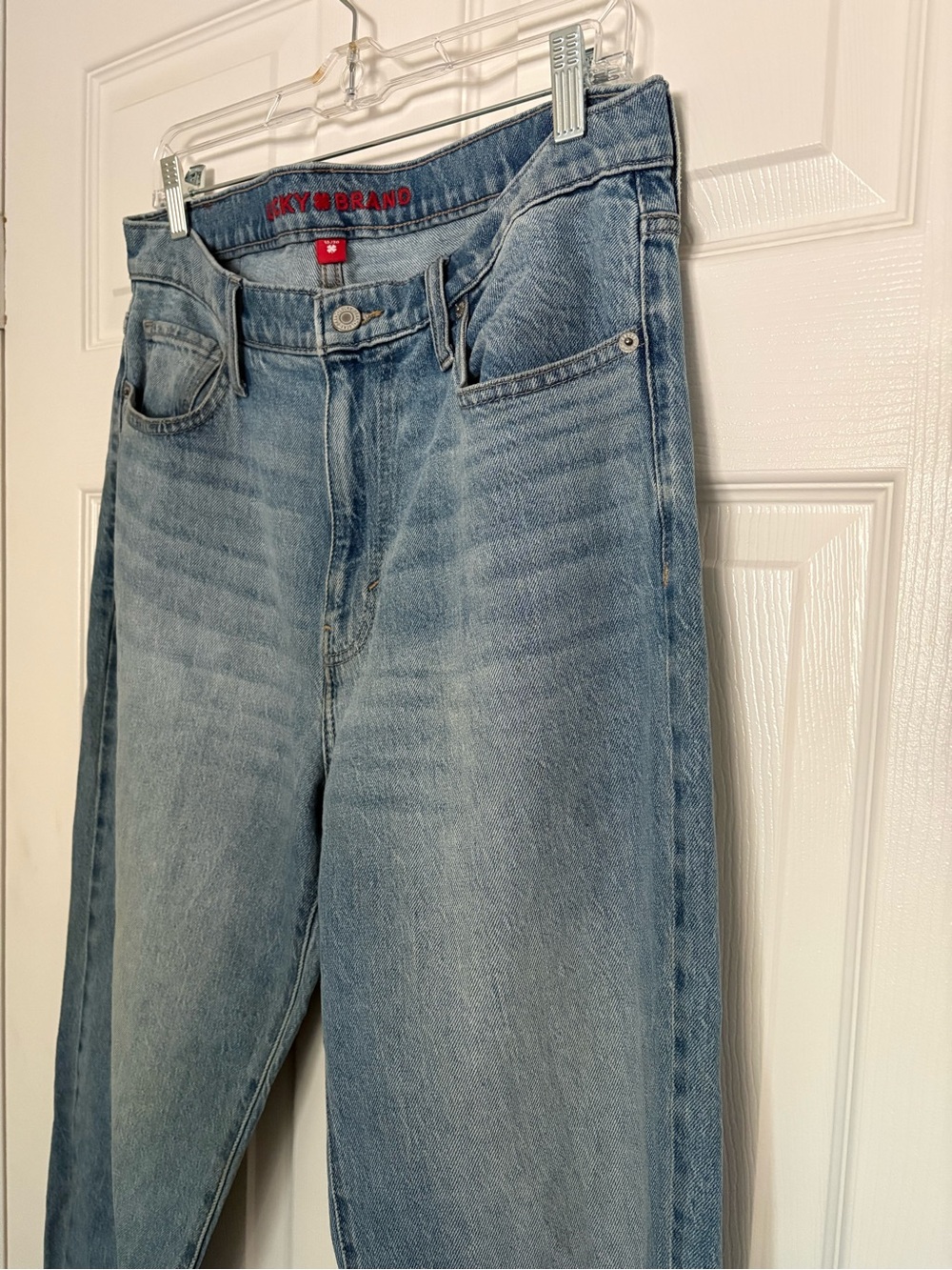 Lucky Brand 90’s Loose High Rise Straight Leg Crop